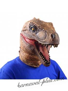 Карнавальная маска Тираннозавр, латекс